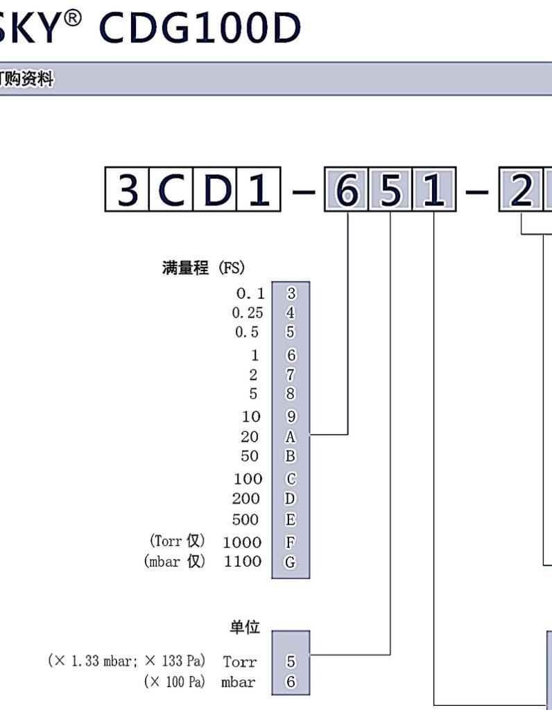 INFICON SKY CDG100D加热式电容膜片真空计